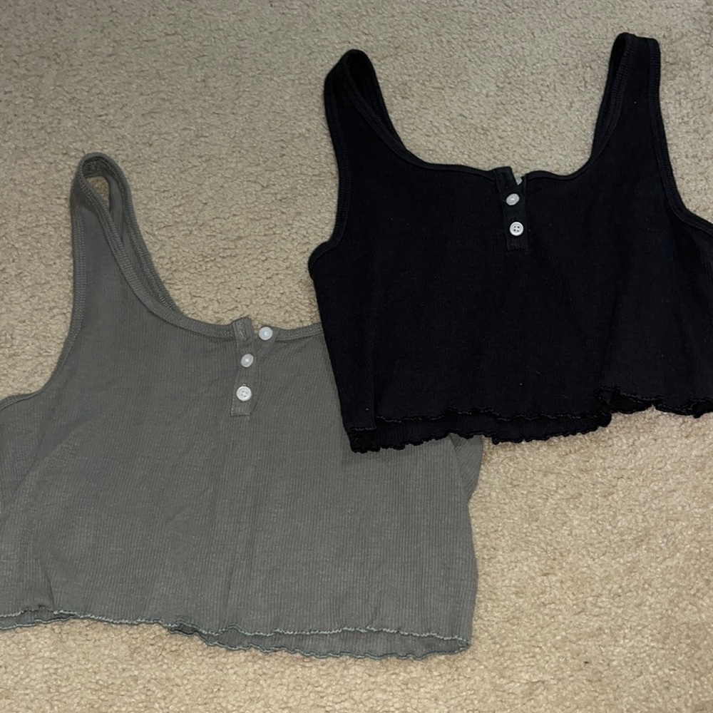 american eagle crop tanks